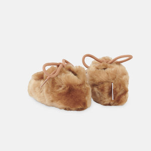 Faux Fur Baby Booties