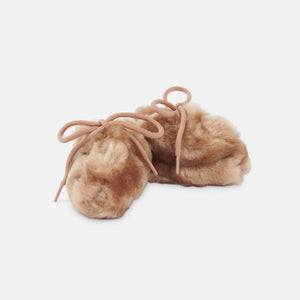 Faux Fur Baby Booties
