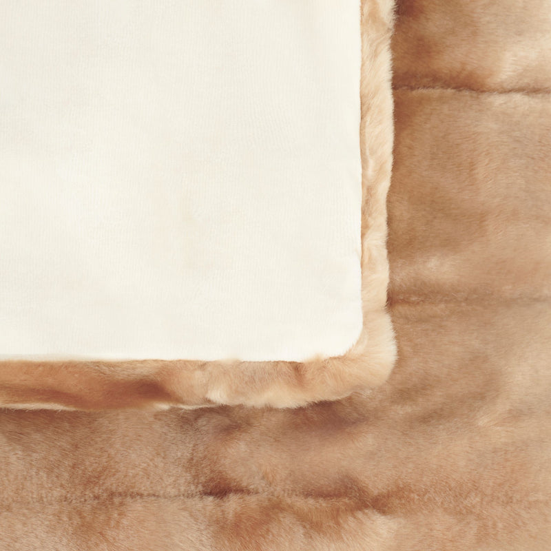 Luxury Mink Faux Fur Throw Blanket