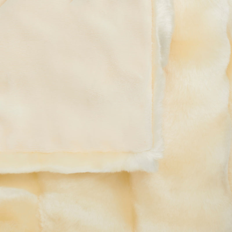 Luxury Mink Faux Fur Throw Blanket