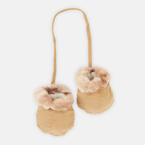 Faux Fur Mitts for Young Children