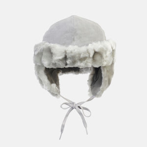 Russian-style Faux Fur Hat and Mitts Bundle