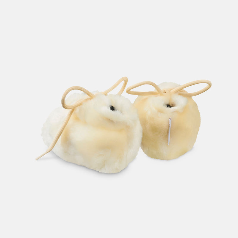 Faux Fur Baby Booties