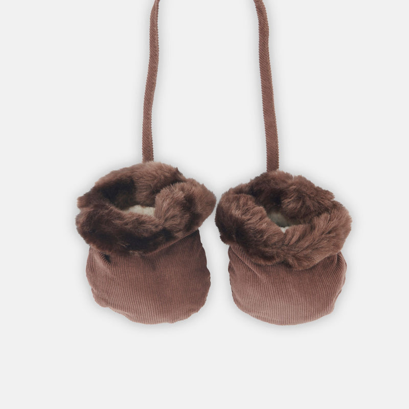 Faux Fur Mitts for Young Children