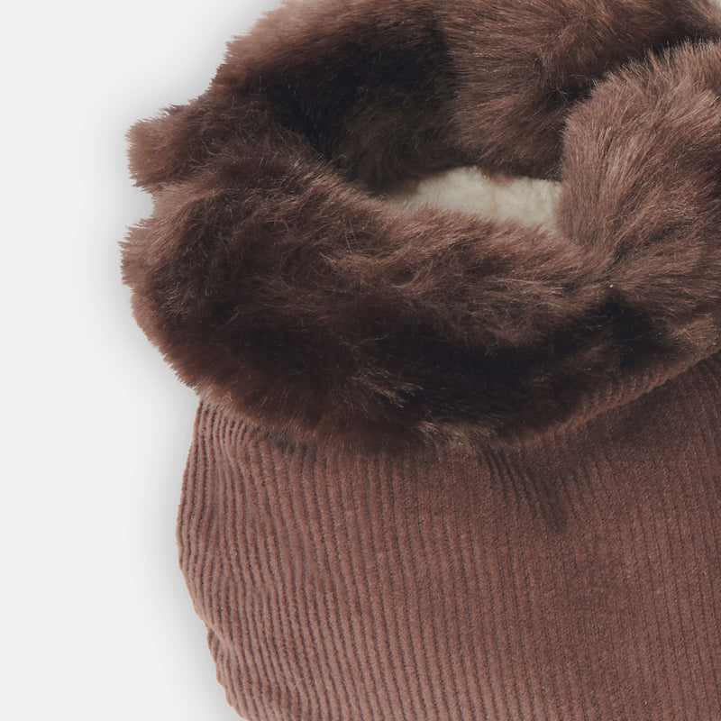 Faux Fur Mitts for Young Children