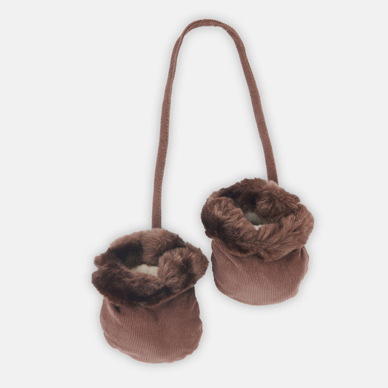 Faux Fur Mitts for Young Children