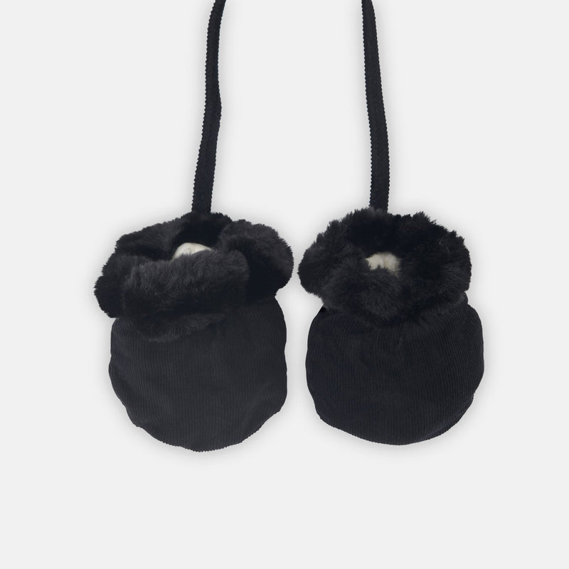 Faux Fur Mitts for Young Children