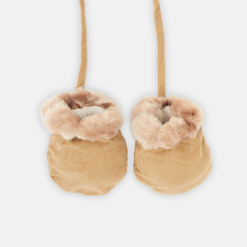 Faux Fur Mitts for Young Children