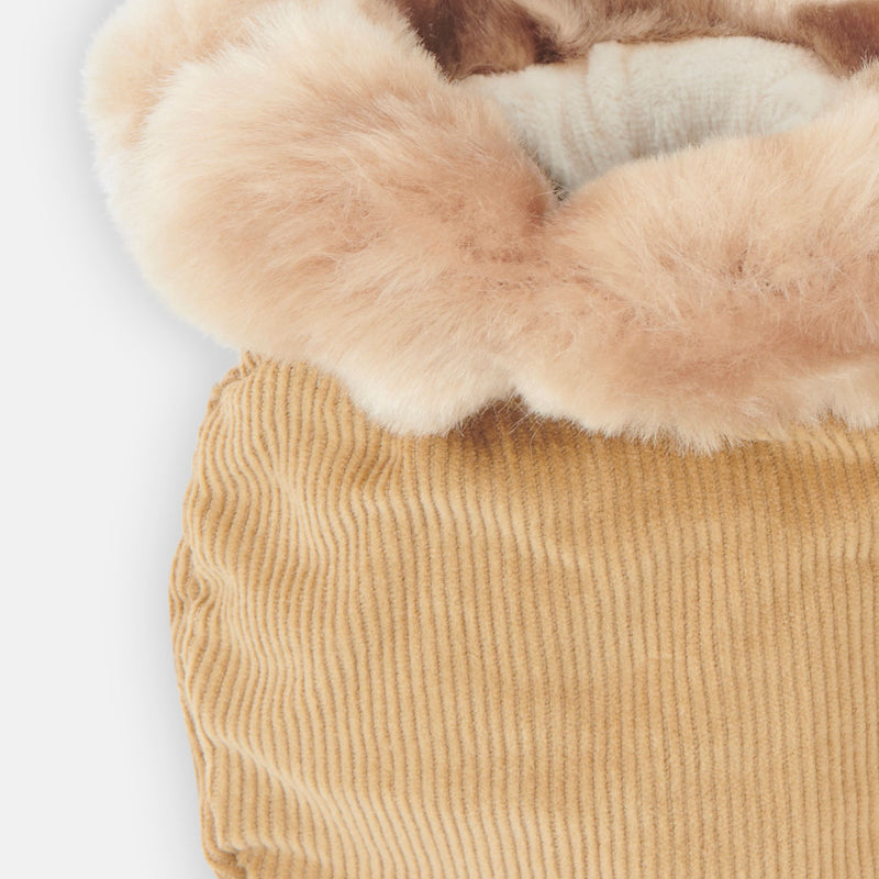 Faux Fur Mitts for Young Children
