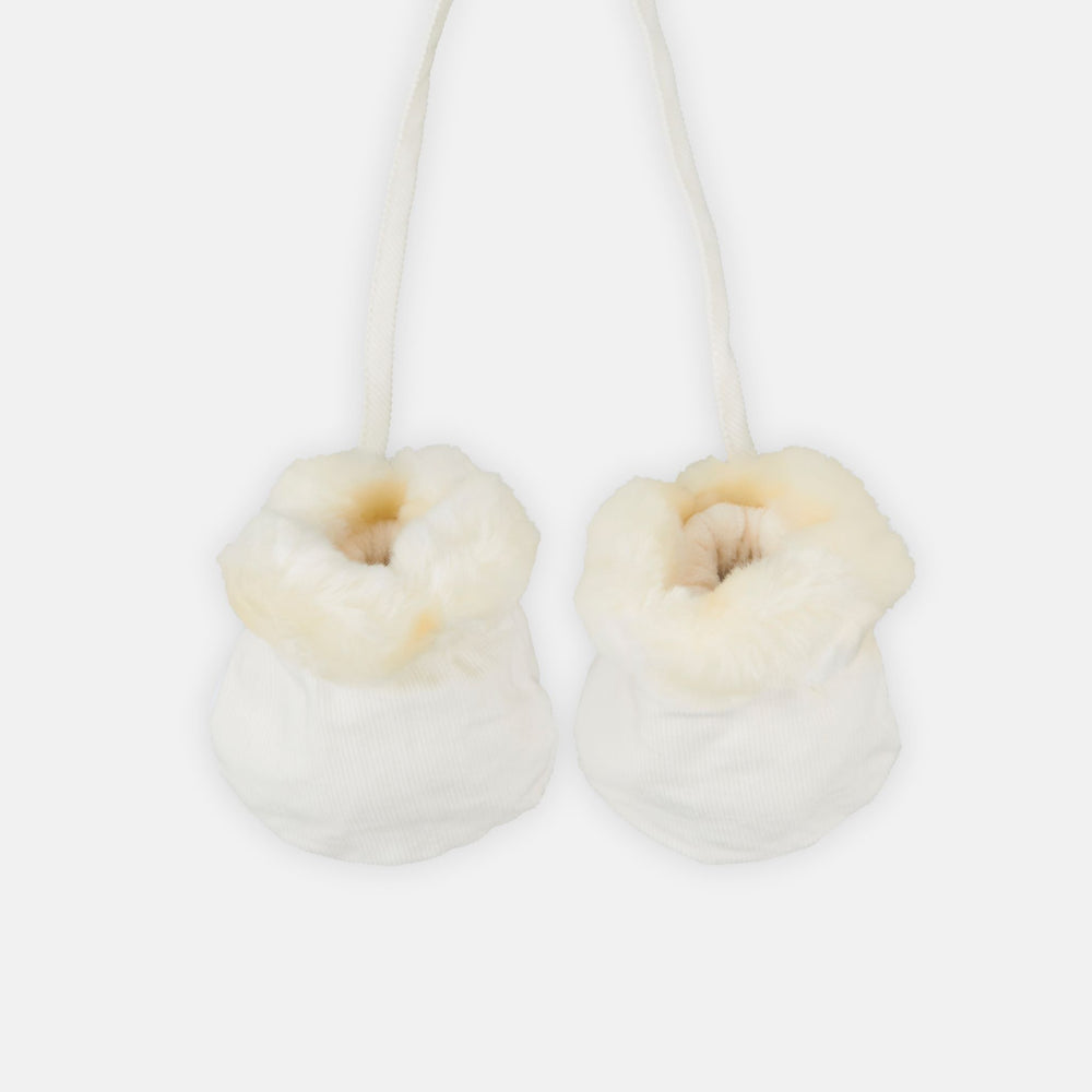 Faux Fur Mitts for Young Children