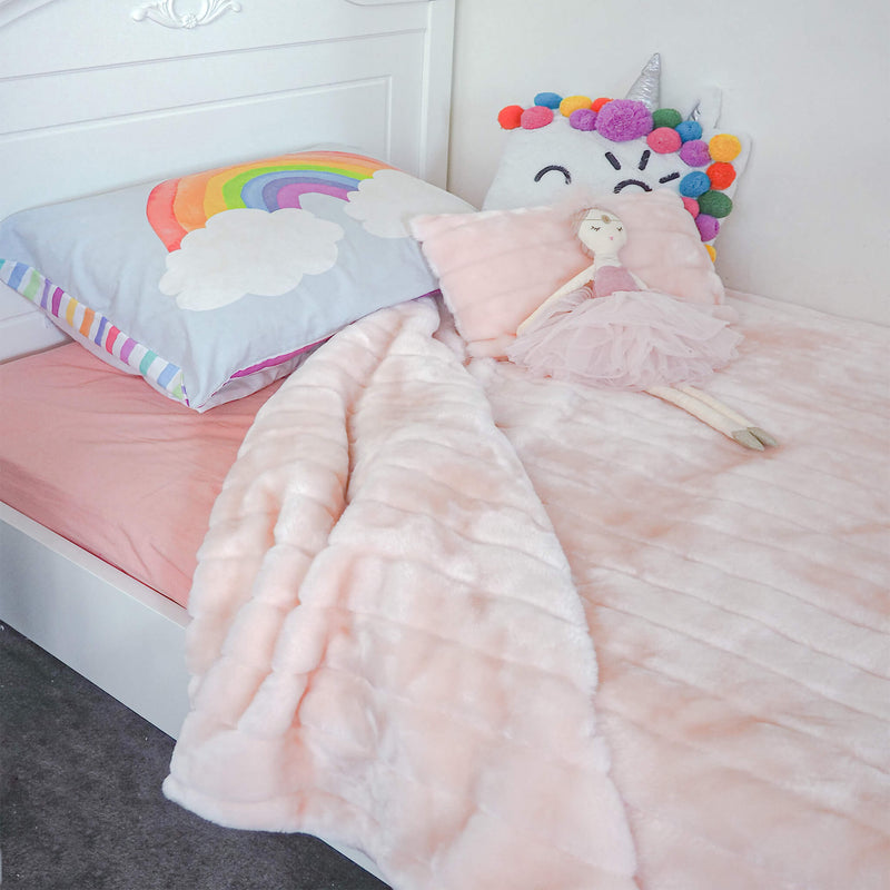 Large Faux Fur Blanket